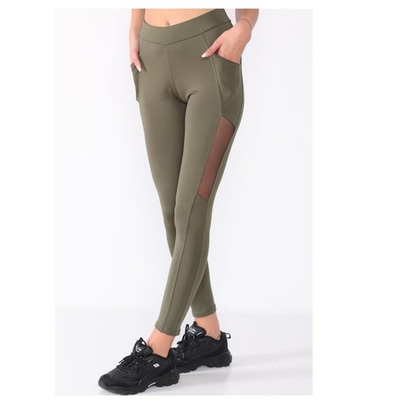 CM Fashion Pants - CM Fashion GREEN TIGHTS